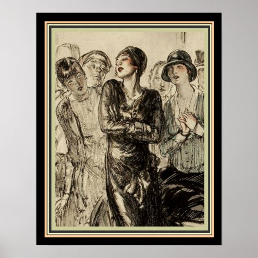 Deco Magazine 16 x 20 van 1920 Poster (Voorkant)