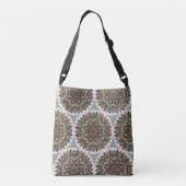 Deco Mandala Pattern Canvas tas (Achterkant)