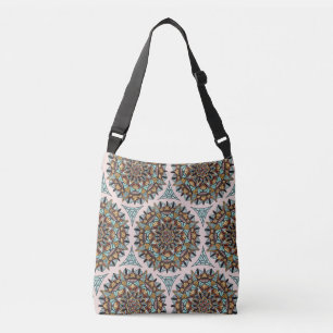 Deco Mandala Pattern Canvas tas