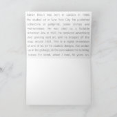 Deco Medievalist Renaissance Kerstmis Charivari Feestdagen Kaart (Binnen)