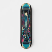 "Deco Metropolis Deck" Persoonlijk Skateboard (Voorkant)