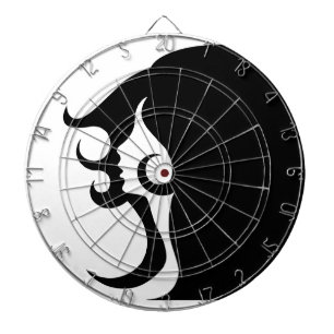 Deco Mod Vrouw Dartboard Dartbord