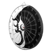 Deco Mod Vrouw Dartboard Dartbord (Voorkant Rechts)