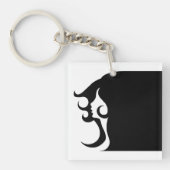 Deco Mod Woman Acrylische Sleutelhanger (voorkant)