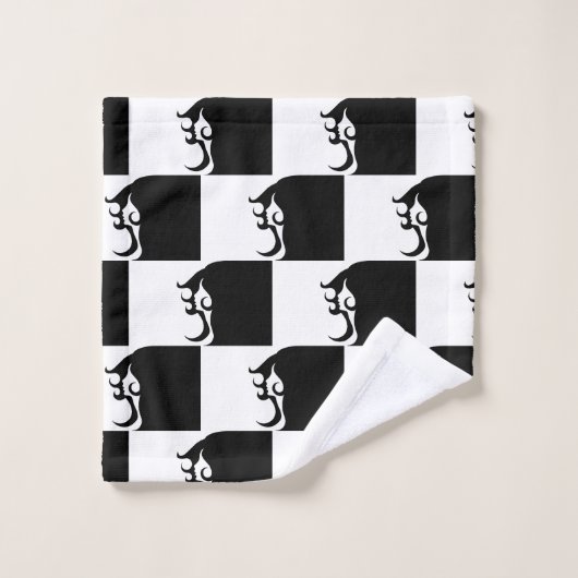 Deco Mod Woman Bad Handdoek (Wasdoekje)