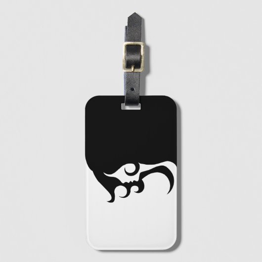 Deco Mod Woman Bagagelabel (Voorkant (verticaal))