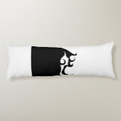 Deco Mod Woman Body Pillow Lichaamskussen (Achterkant)