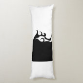 Deco Mod Woman Body Pillow Lichaamskussen (Achterkant (Verticaal))