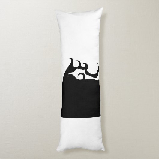 Deco Mod Woman Body Pillow Lichaamskussen (Achterkant (Verticaal))