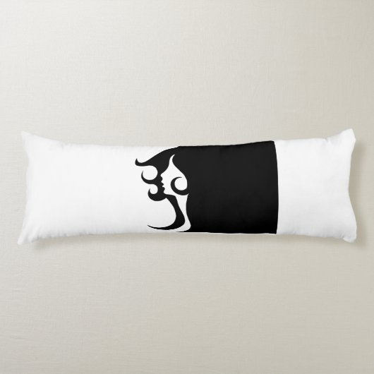 Deco Mod Woman Body Pillow Lichaamskussen (Voorkant)