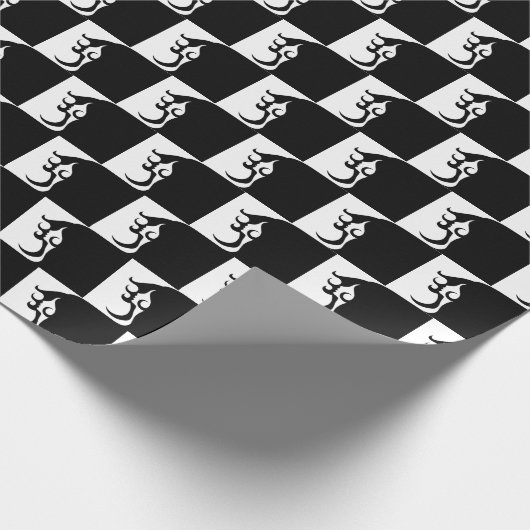 Deco Mod Woman Cadeaupapier (Hoek)