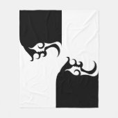 Deco Mod Woman Fleece Deken (Voorkant)