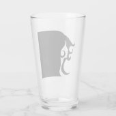 Deco Mod Woman Glas (Achterkant)