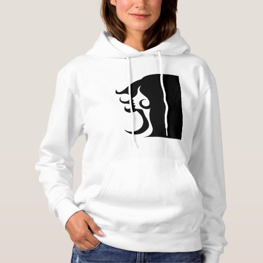 Deco Mod Woman Hoodie (Voorkant)