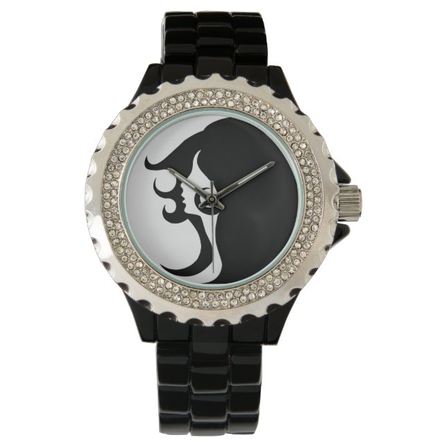 Deco Mod Woman Horloge (Voorkant)