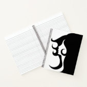 Deco Mod Woman Notitieboek (Binnen)