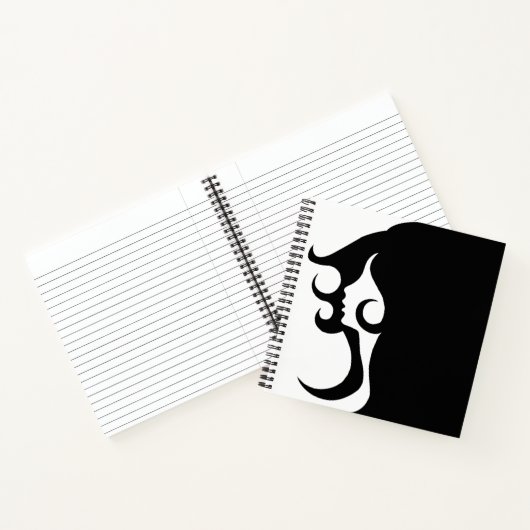 Deco Mod Woman Notitieboek (Binnen)