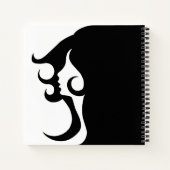 Deco Mod Woman Notitieboek (Achterkant)