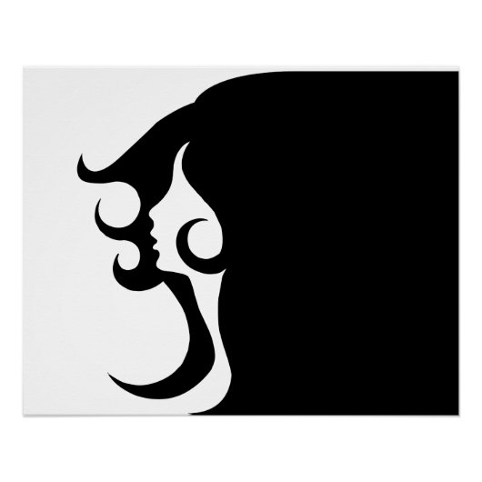 Deco Mod Woman Perfect Poster (Voorkant)