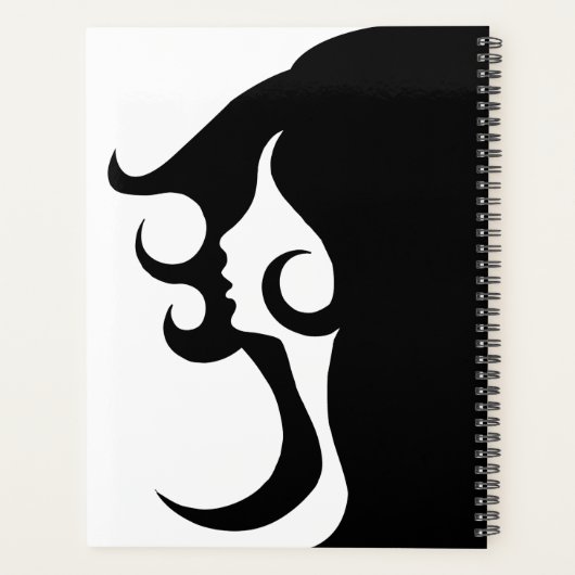 Deco Mod Woman Planner (Achterkant)