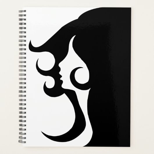 Deco Mod Woman Planner (Voorkant)