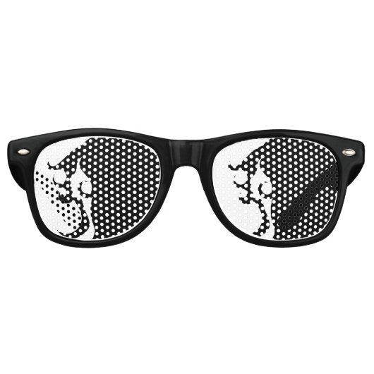 Deco Mod Woman Retro Zonnebril (Voorkant)