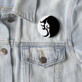 Deco Mod Woman Ronde Button 5,7 Cm (In situ)