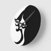 Deco Mod Woman Ronde Klok (Hoek)