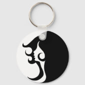 Deco Mod Woman Sleutelhanger (Voorkant)