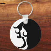 Deco Mod Woman Sleutelhanger (Achterkant)