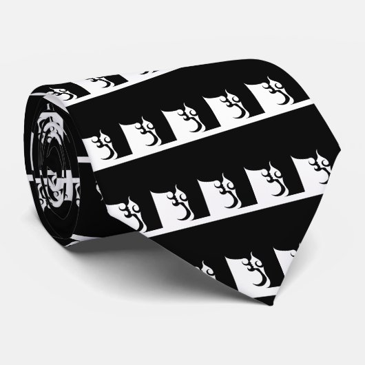 Deco Mod Woman Stropdas (Opgerold)