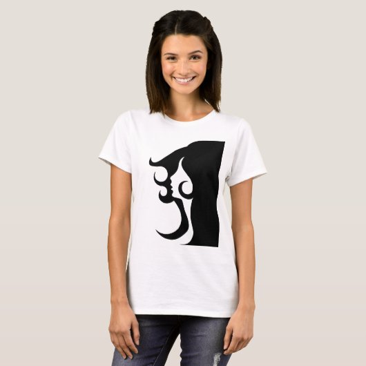 Deco Mod Woman T-shirt (Voorkant volledig)