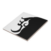 Deco Mod Woman Tegeltje (Zijkant)