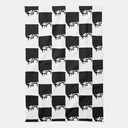 Deco Mod Woman Theedoek (Verticaal)