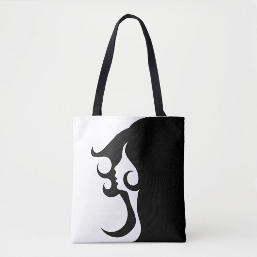 Deco Mod Woman Tote Bag (Voorkant)