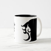 Deco Mod Woman Tweekleurige Koffiemok (Voorkant rechts)