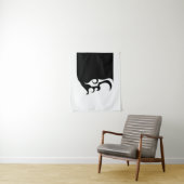 Deco Mod Woman Wandkleed (In situ)