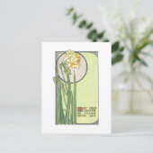 Deco Moderne Style Paasdrogers Briefkaart (Staand voorkant)