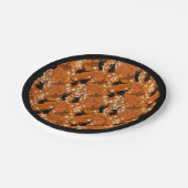 Deco Monkey Patroon Papieren Bordje (Gekanteld)