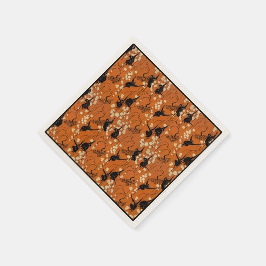  Deco Monkey Pattern Papieren servetten (Hoek)