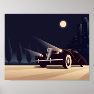 Deco Nights Poster