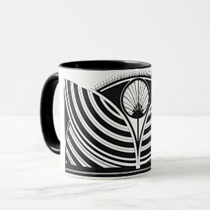 Deco Noir Geometry Mok
