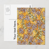 Deco Nouveau Flowers en Lace Briefkaart (Voorkant / Achterkant)