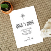 Deco Palm · Minimalistische Boho Chique · Bestemmi Kaart