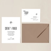 Deco Palm · Minimalistische Boho Chique · Bestemmi Kaart