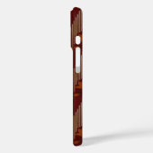 Deco patroon met bloem en spits Case-Mate iPhone case (Achterkant / Links)