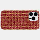 DECO-PATTERS VAN RED & GOLD ART Case-Mate iPhone CASE (Achterkant (horizontaal))