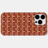 DECO-PATTERS VAN RED & GOLD ART Case-Mate iPhone CASE (Achterkant (horizontaal))