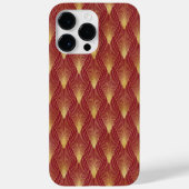 DECO-PATTERS VAN RED & GOLD ART Case-Mate iPhone CASE (Achterkant)