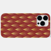 DECO-PATTERS VAN RED & GOLD ART Case-Mate iPhone CASE (Achterkant (horizontaal))